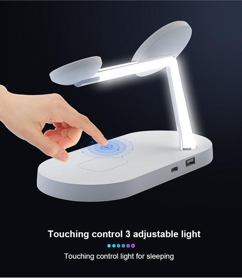 Multifunctional Five-In-One Magnetic Wireless Charging Mobile Phone Holder Charger 15W Fast Charge