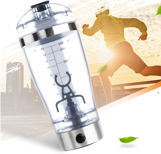 Electric Protein Shake Bottle Milk Coffee Blender Sports And Fitness Charging Electric Shaker Cup