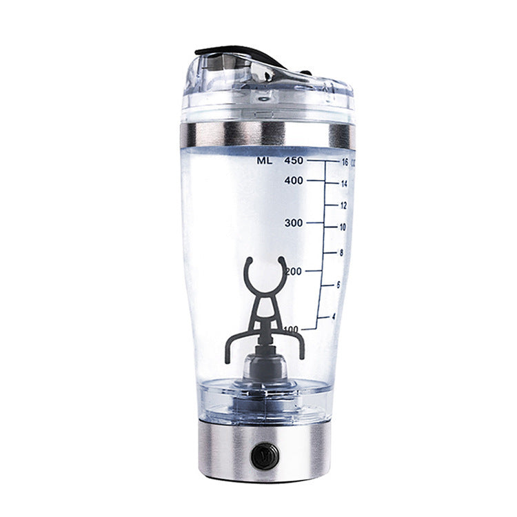 Electric Protein Shake Bottle Milk Coffee Blender Sports And Fitness Charging Electric Shaker Cup
