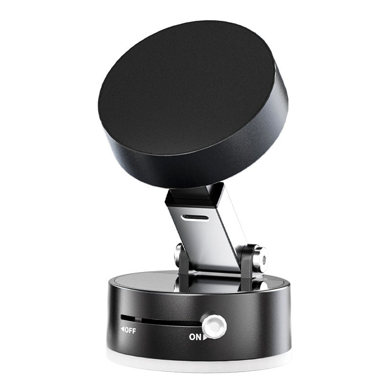 Magnetic Vacuum Car Phone Holder Foldable Suction Cup Hands-Free Navigation