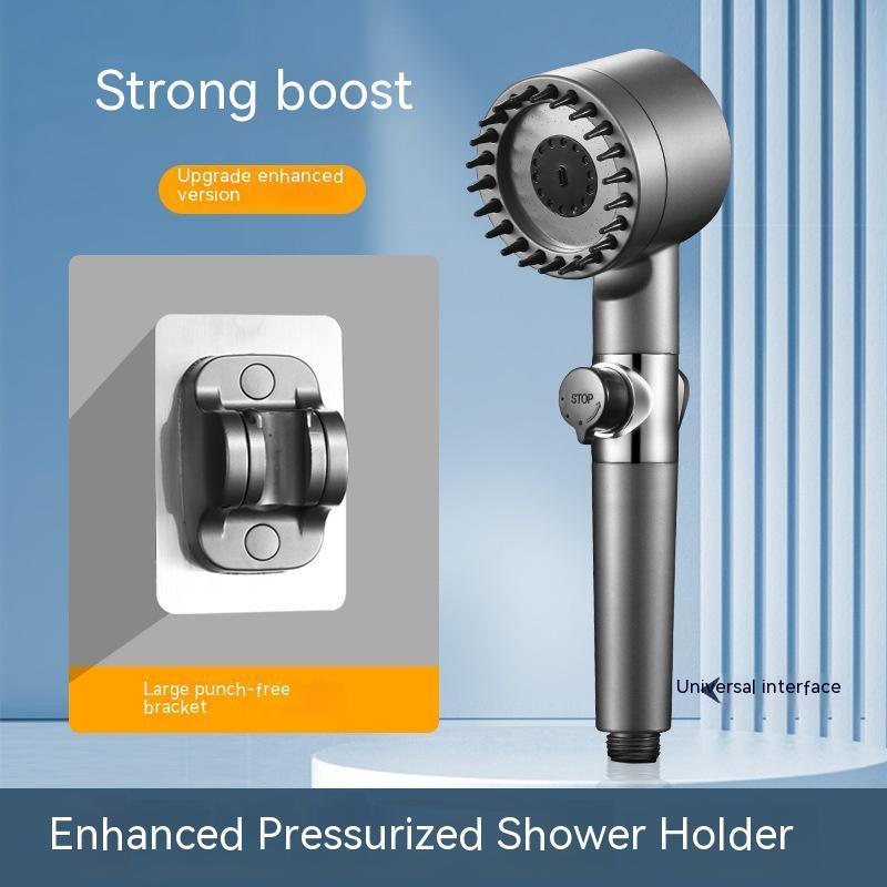 The Third Gear Adjustable Strong Supercharged Shower Head Household Bath