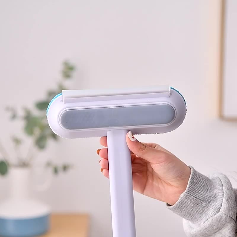 4 In 1 Multifunctional Hair Removal Brush Pet Dog Cat Hair Cleaner Brush Window Screen Cleaning Tool Gadgets