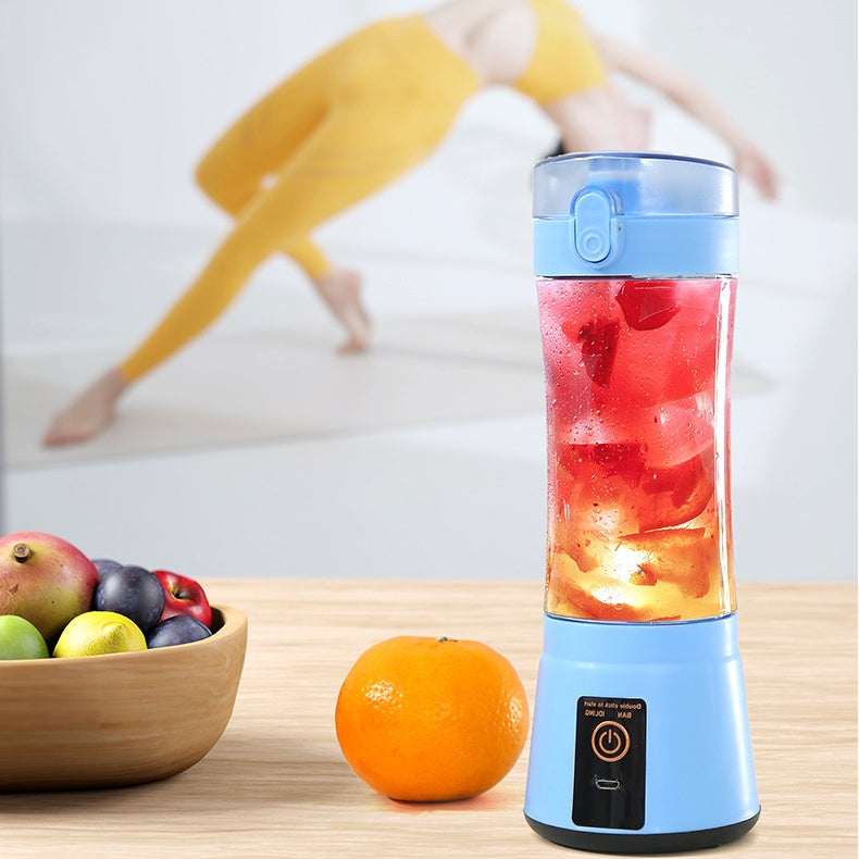 Portable Electric Fruit Juicer Wireless USB Rechargeable Mini Mixer Smoothie Blender Machine