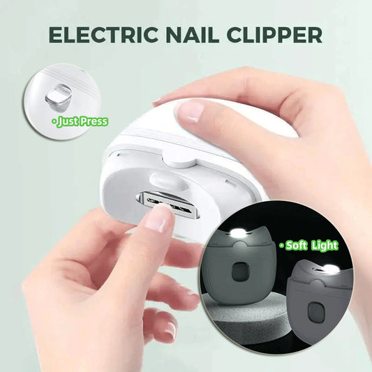Electric Nail Scissors Rechargeable Mini Nail Clippers For Children Adults Automatic Nail Trimmer