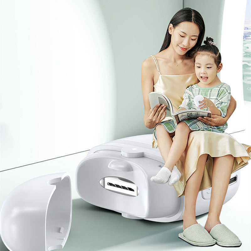 Electric Nail Scissors Rechargeable Mini Nail Clippers For Children Adults Automatic Nail Trimmer