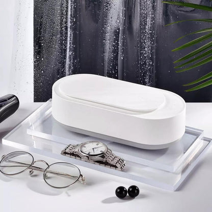 Ultrasonic Cleaner Portable 45000Hz High-Frequency Vibration Cleaning Machine Jewelry Glasses Watch Cleaning