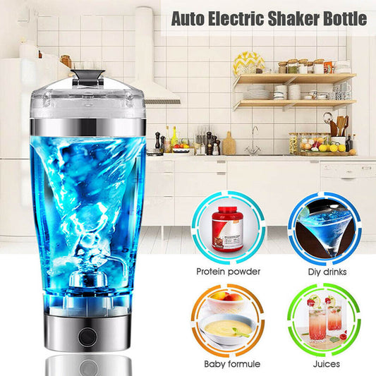Electric Protein Shake Bottle Milk Coffee Blender Sports And Fitness Charging Electric Shaker Cup