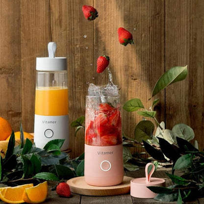350ml Portable Blender Juicer Electric Mixer Smoothie Juice Blender Bottle Kitchen Gadgets
