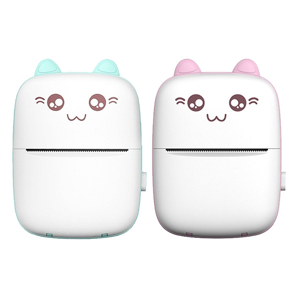 Mini Printer Portable Mini Bluetooth Printer Mobile Phone Photo Label Printer