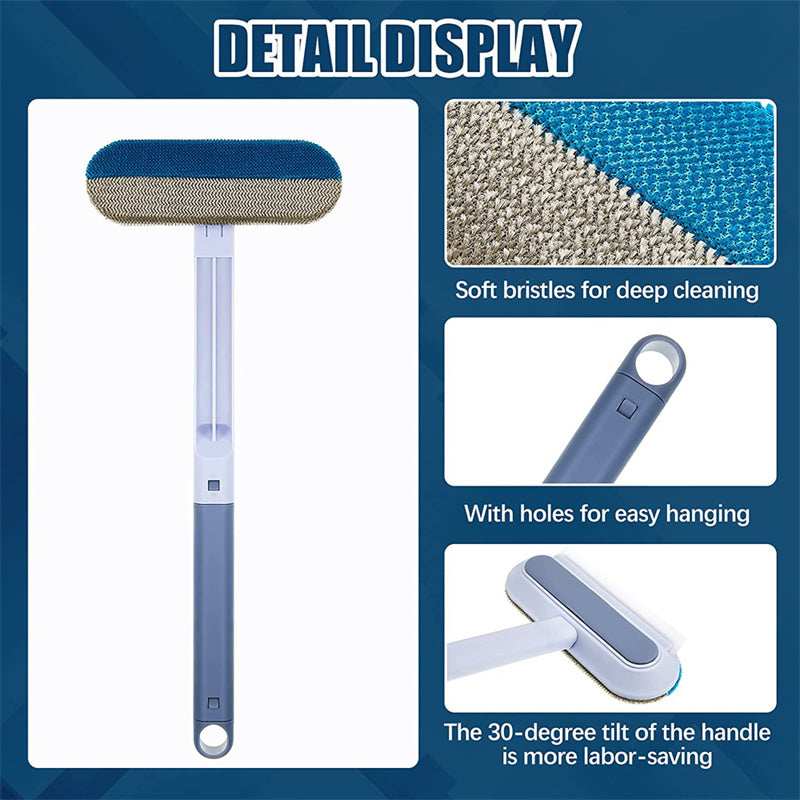 4 In 1 Multifunctional Hair Removal Brush Pet Dog Cat Hair Cleaner Brush Window Screen Cleaning Tool Gadgets