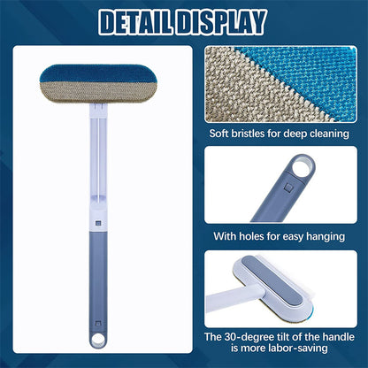 4 In 1 Multifunctional Hair Removal Brush Pet Dog Cat Hair Cleaner Brush Window Screen Cleaning Tool Gadgets