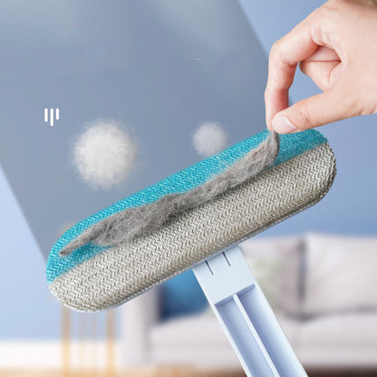 4 In 1 Multifunctional Hair Removal Brush Pet Dog Cat Hair Cleaner Brush Window Screen Cleaning Tool Gadgets