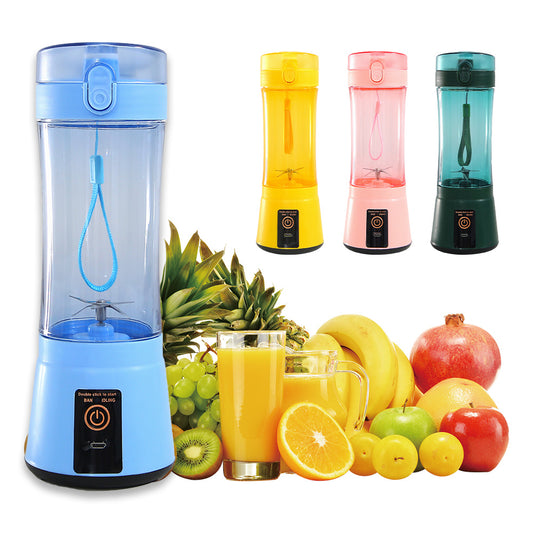 Portable Electric Fruit Juicer Wireless USB Rechargeable Mini Mixer Smoothie Blender Machine