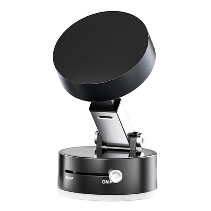Magnetic Vacuum Car Phone Holder Foldable Suction Cup Hands-Free Navigation