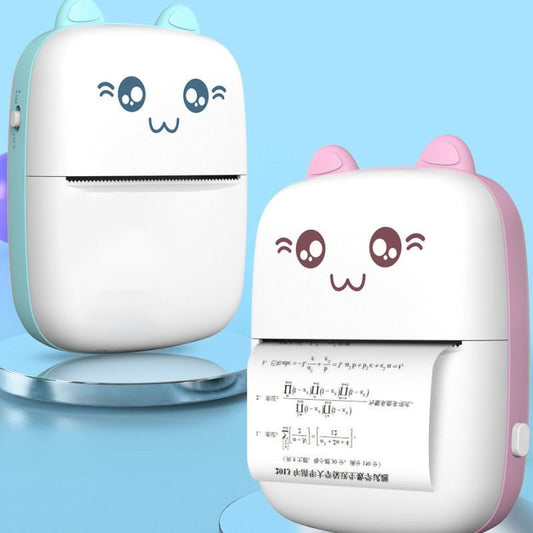 Mini Printer Portable Mini Bluetooth Printer Mobile Phone Photo Label Printer