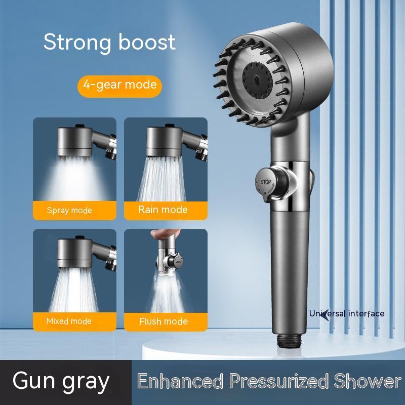 The Third Gear Adjustable Strong Supercharged Shower Head Household Bath