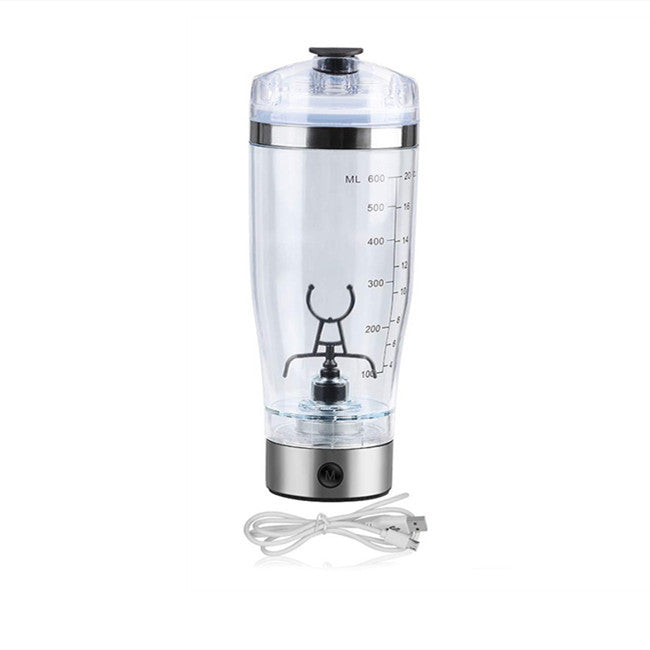 Electric Protein Shake Bottle Milk Coffee Blender Sports And Fitness Charging Electric Shaker Cup